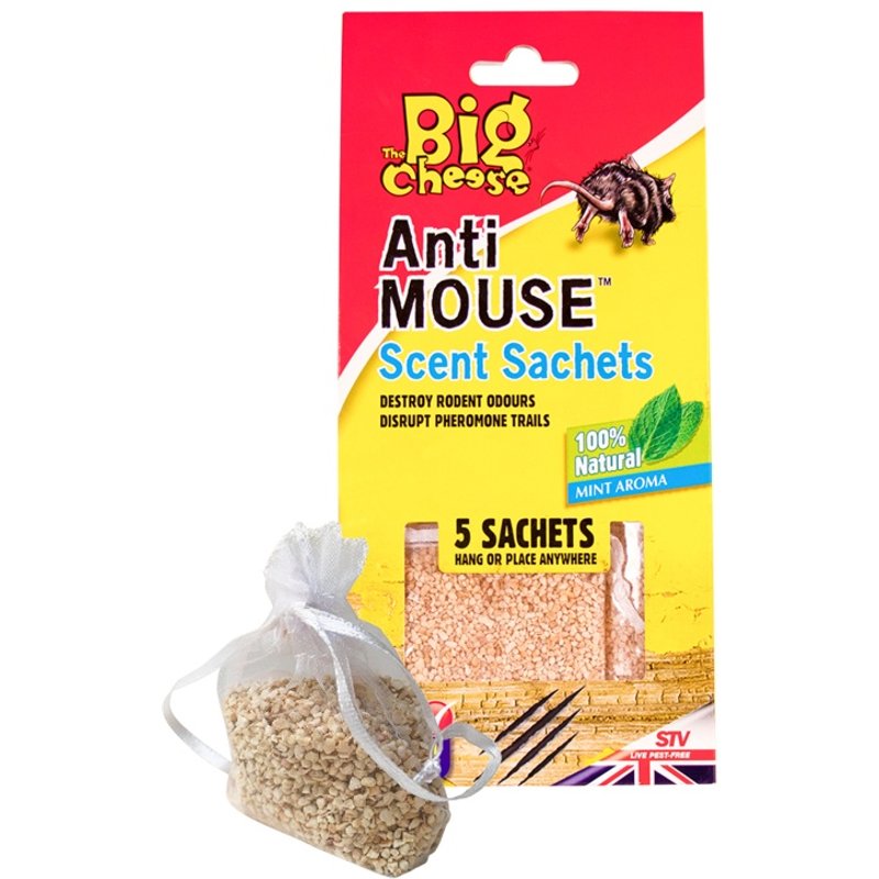 The Big Cheese Anti Mouse Scent Sachets STV401