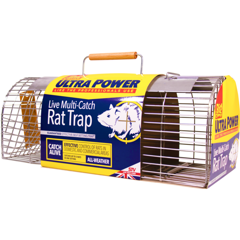 The Big Cheese Ultra Power Live Multi Catch Rat Trap STV080