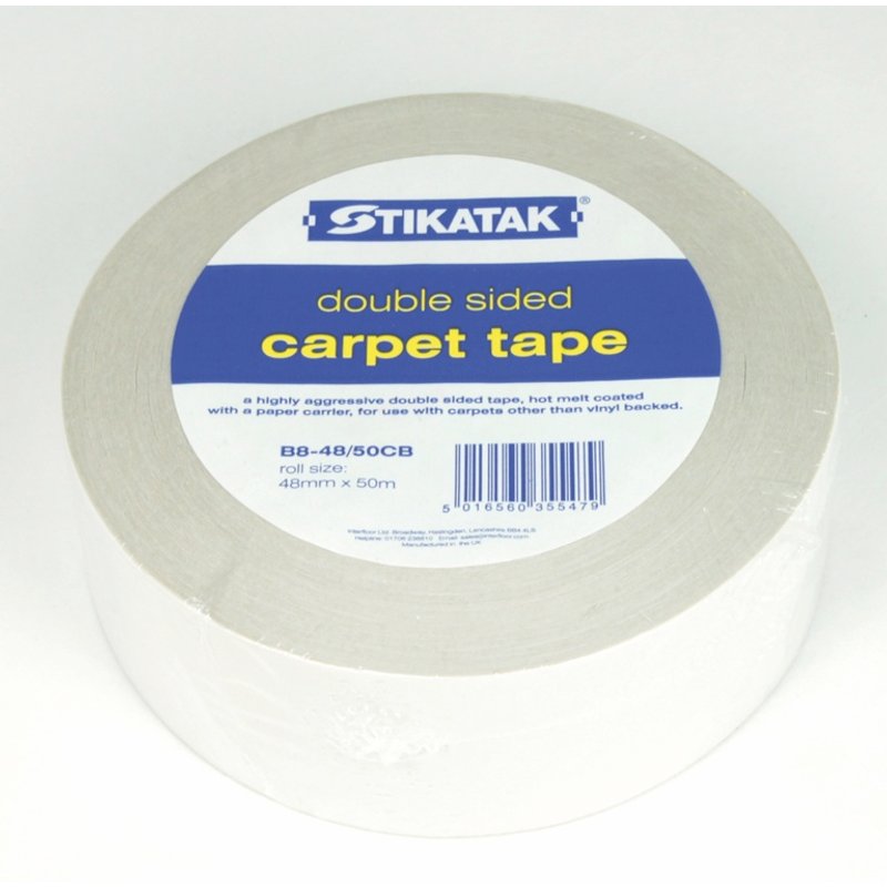 Stikatak Double Sided Carpet Tape TXB8-48/25CB
