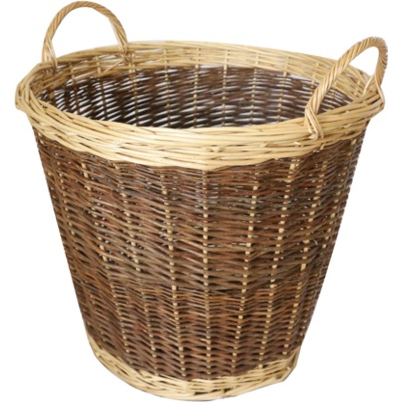 Hearth & Home 2 Tone Log Basket HH335