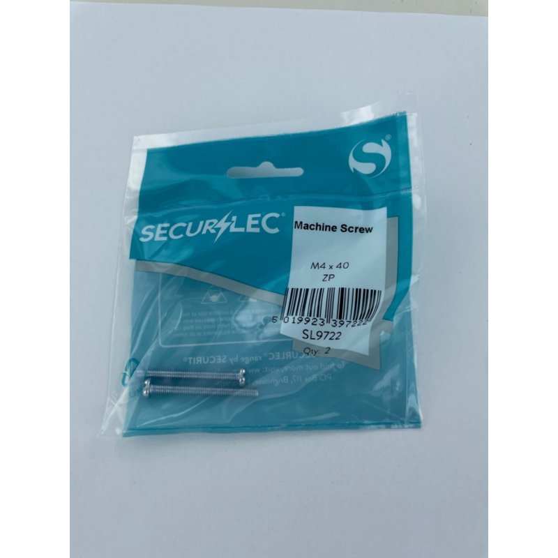 Securlec Machine Screw ZP M4 x 40mm SL9722