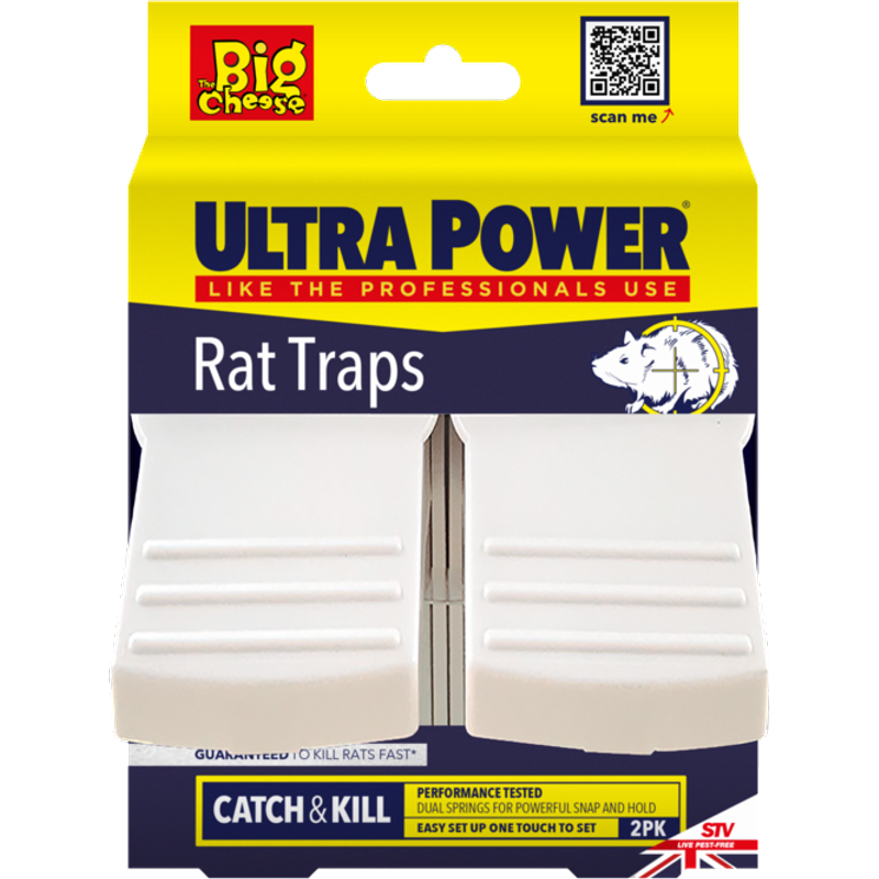 The Big Cheese Ultra Power Rat Traps STV149