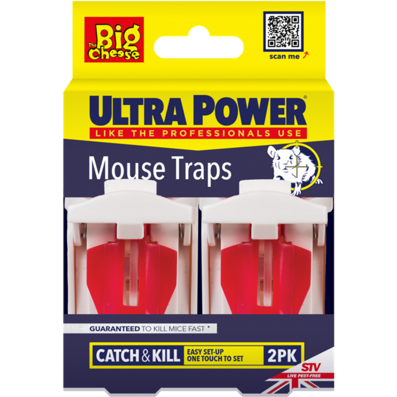 The Big Cheese Ultra Power Mouse Traps STV148