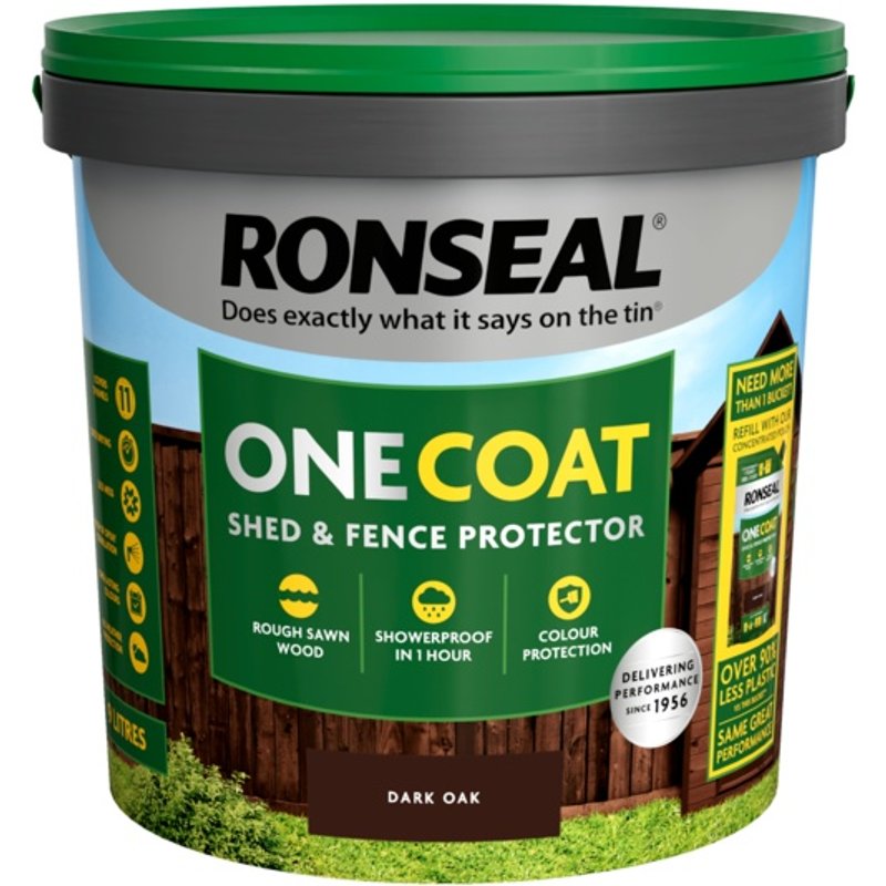 Ronseal One Coat Fence Life 9L 38294