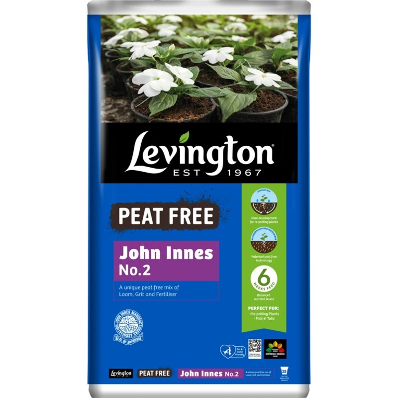 Levington Peat Free John Innes No 2 Compost 121451