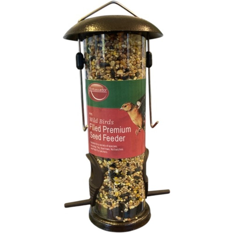 Ambassador Pre Filled Premium Metal Seed Feeder PFPS