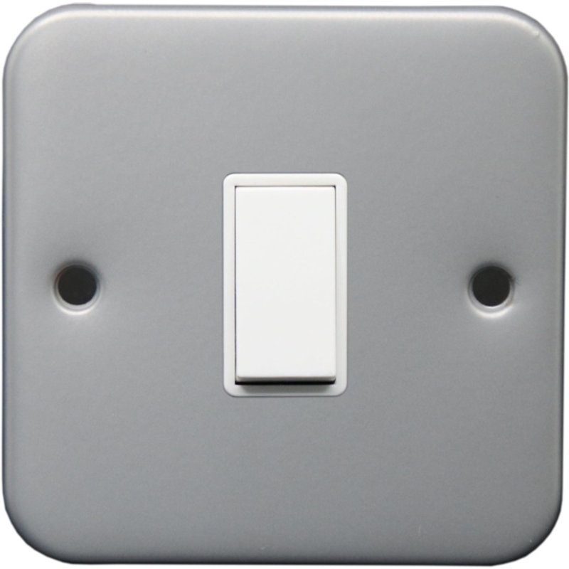 Securlec Metal Clad 1 Gang 2 Way Switch SL9586