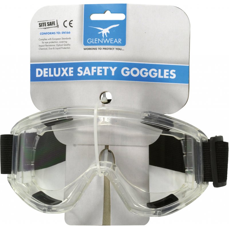 Glenwear Deluxe Safety Goggles GPPE30