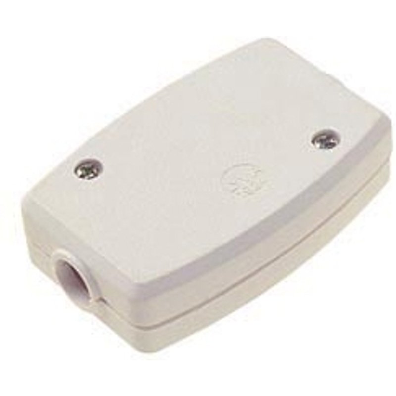 Securlec 13A, 3 Terminal Fixed Connector, White SL9229