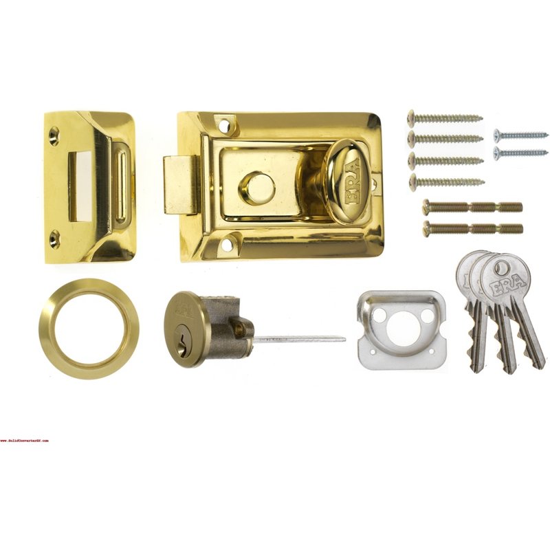 Era Traditional Nightlatch Brass Effect Body 133-32