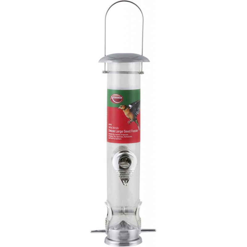 Ambassador Wild Birds Deluxe Large Seed Feeder ABF65