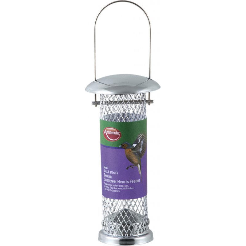 Ambassador Wild Birds Deluxe Sunflower Hearts Feeder ABF80
