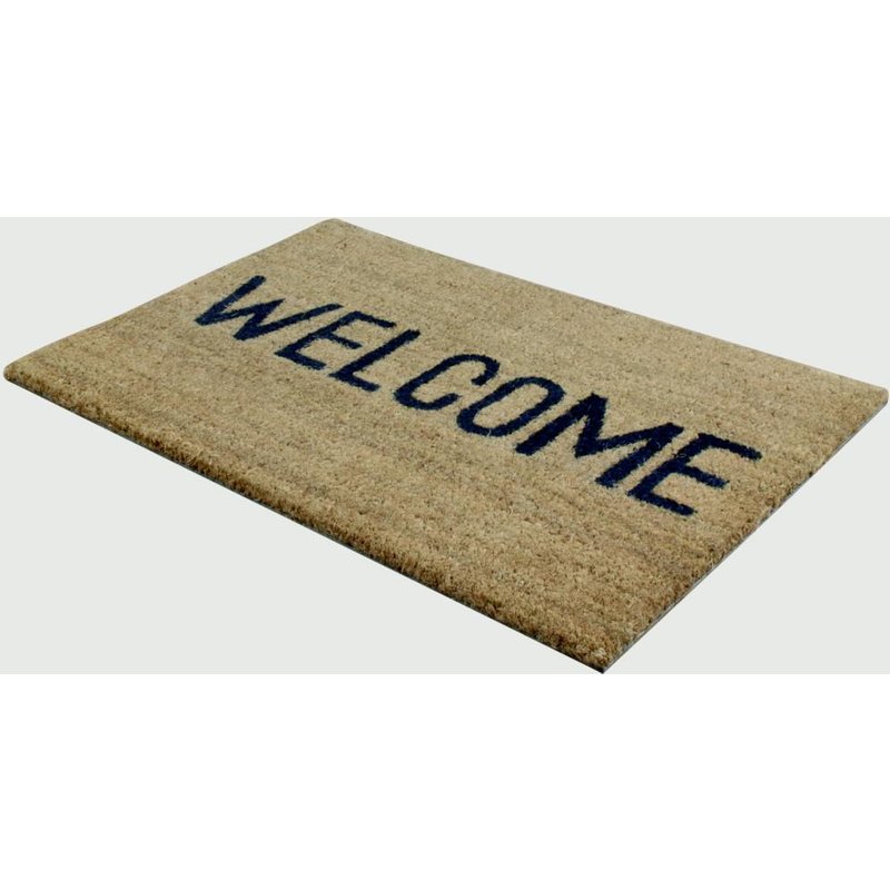 JVL Welcome Latex Coir Doormat 02-424