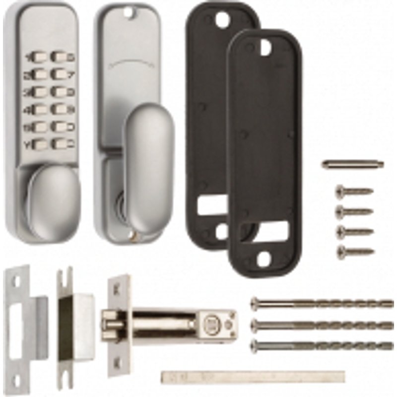 Era Digital Door Lock Oval with Hold Back 3003-37-1A