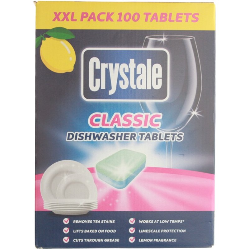 Crystale Classic Dishwasher Tablets HOCRY011