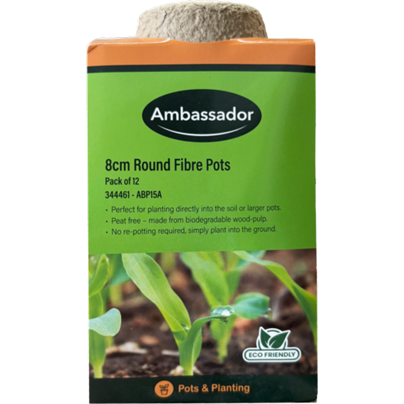 Ambassador Round Fibre Pots ABP15A