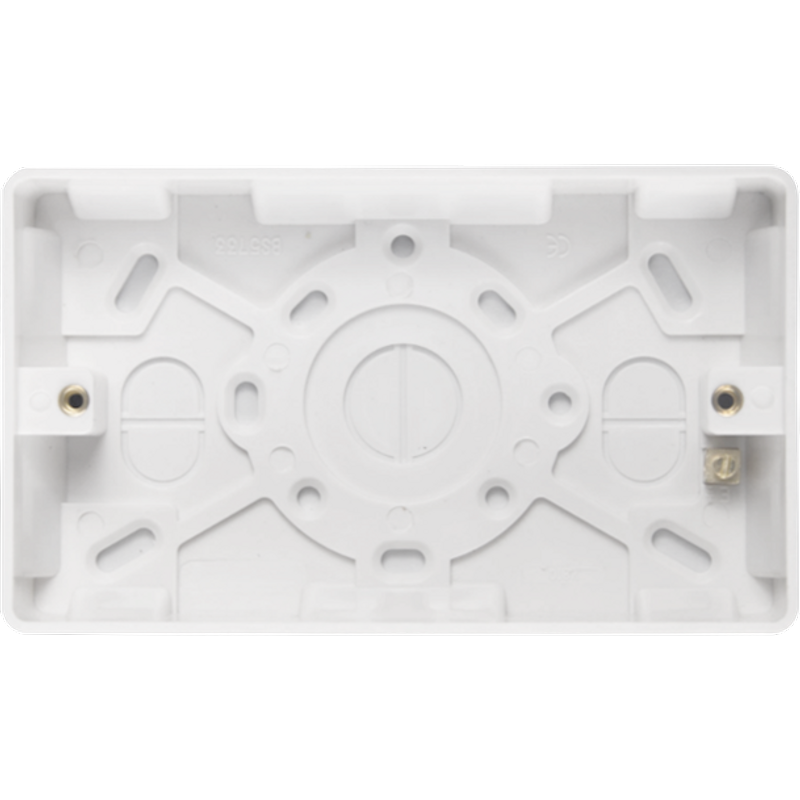 Securlec 2 Gang Pattress Box SL9386
