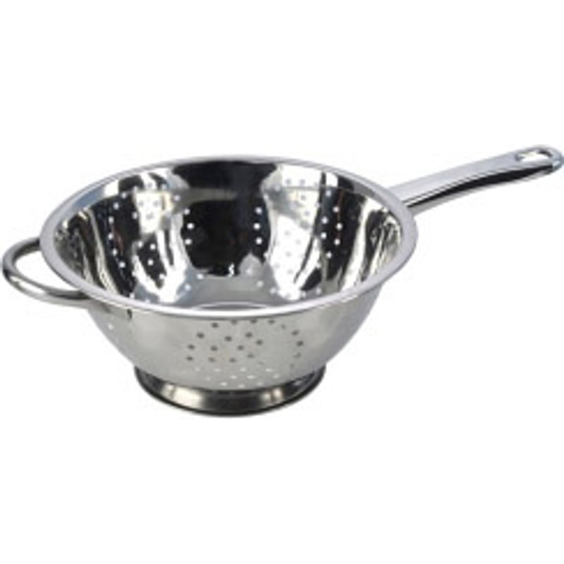 Mtk Housewares Stainless Steel Deep Long Handled Colander 127