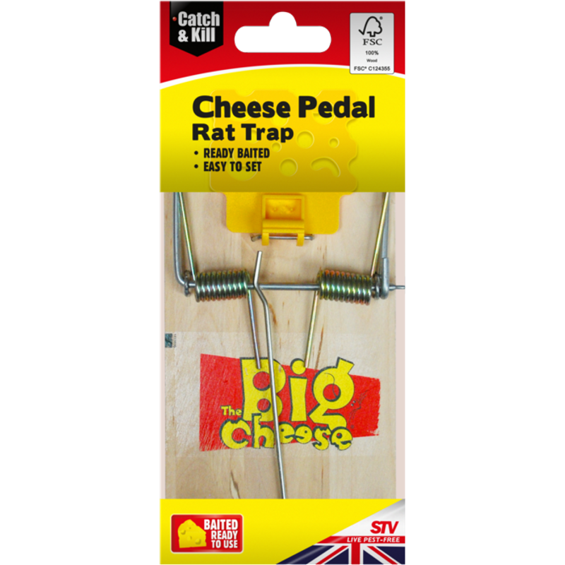 The Big Cheese Cheese Pedal Rat Trap STV110