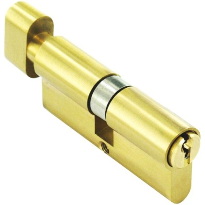 Securit Euro Brass Thumb Cylinder S2044
