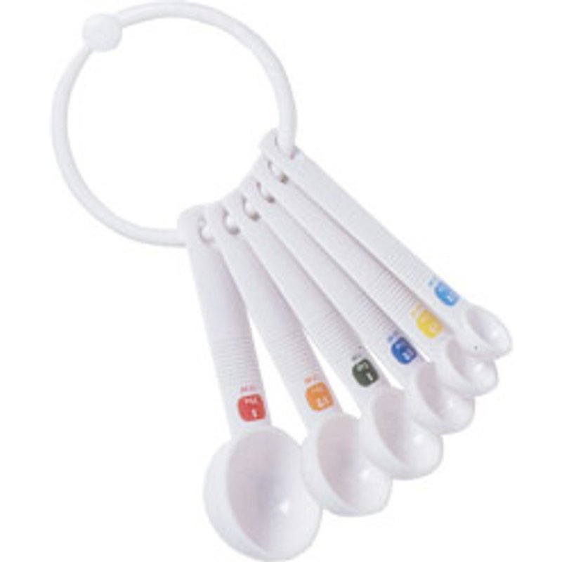 Tala Measuring Spoons, Plastic (Set of 6) 10A 10450