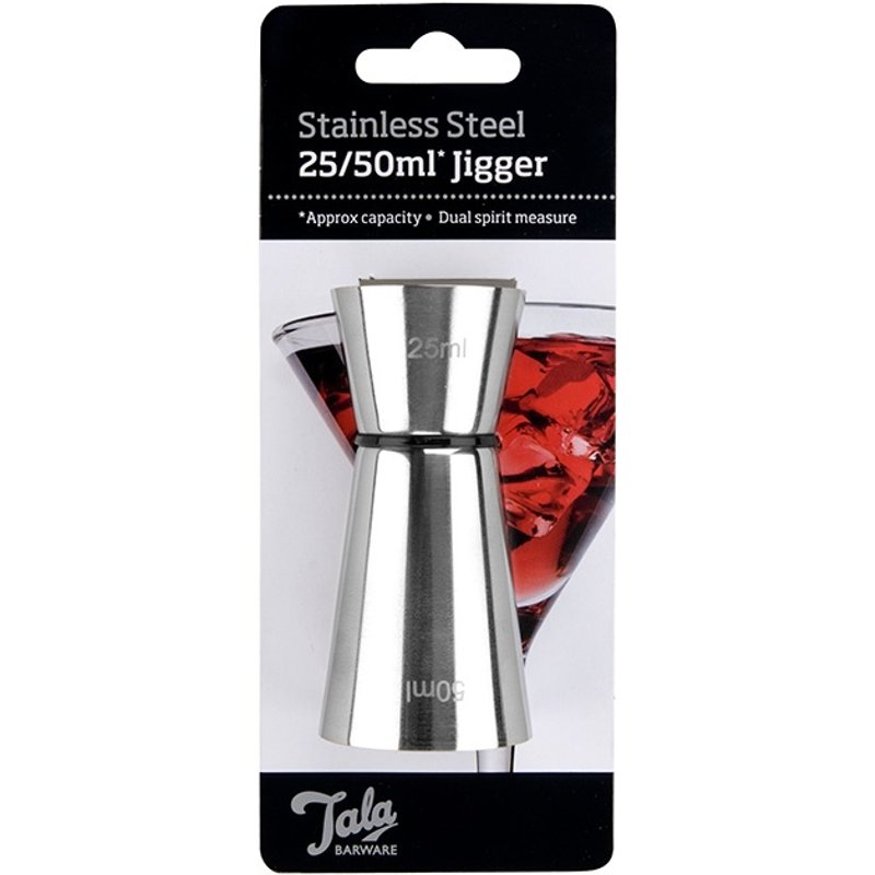 Tala Stainless Steel Jigger - 25ML/50ML 10A20100
