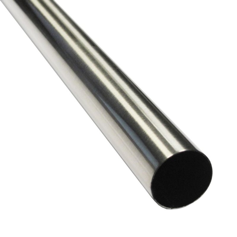 Securit Brushed Nickel Tube 25mm B5512