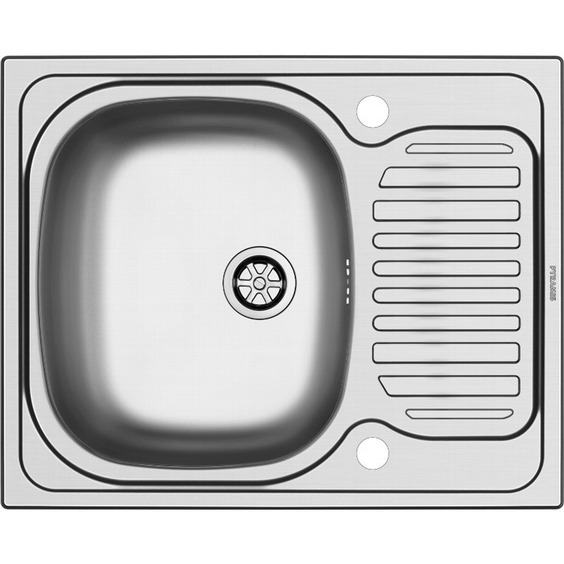 Pyramis Aurora Reversible Stainless Steel Sink 100174704