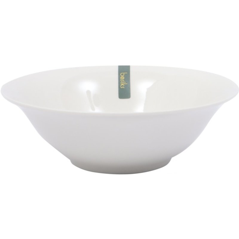 Basiks White Porcelain Bowl BAC35