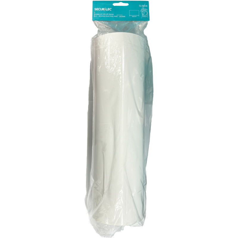 Securlec White Rigid Ducting 350mm x 100mm SL9658