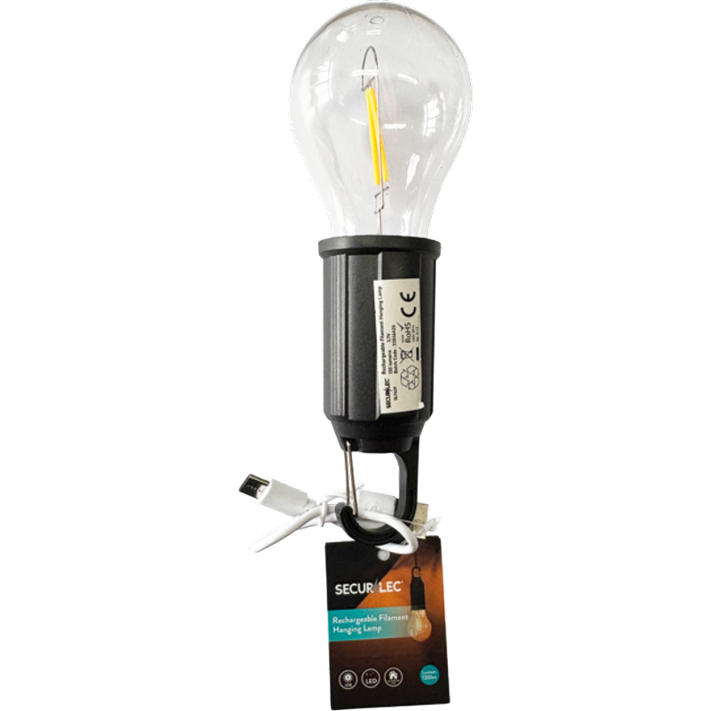 Securlec Rechargeable Filament LED Lamp SL9439