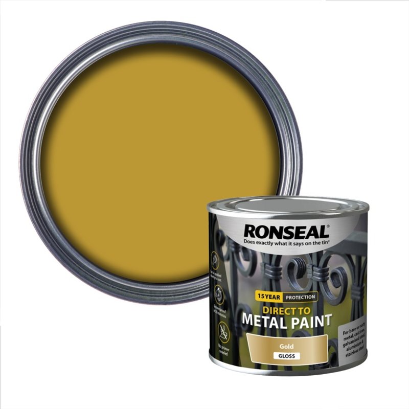 Ronseal Direct To Metal Paint 250ml 39194