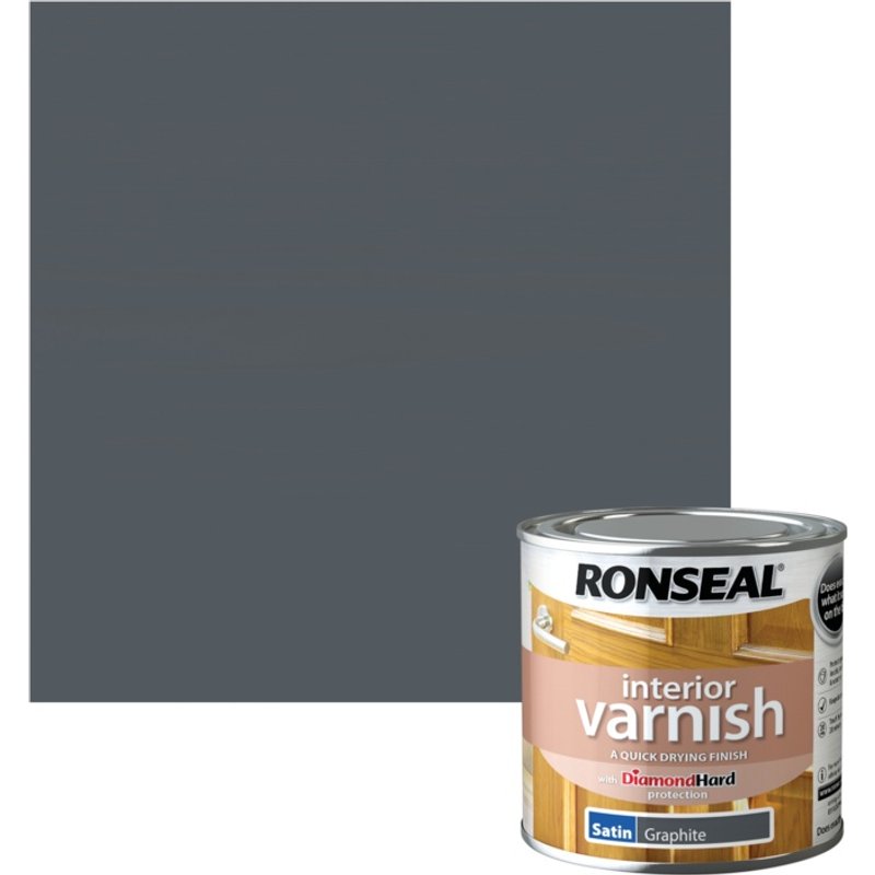 Ronseal Interior Varnish Satin 250ml 39423