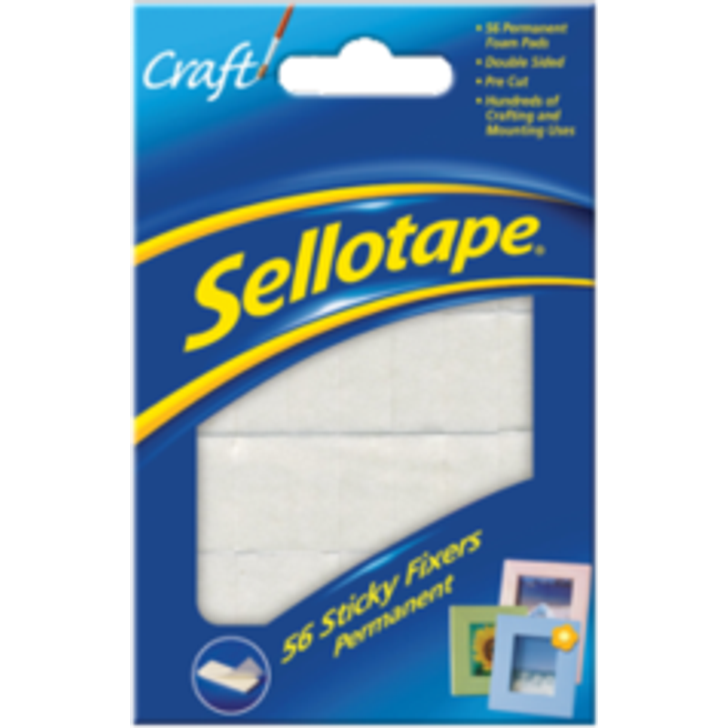 Sellotape Sticky Fixer Pads 1445423