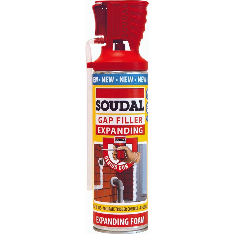 Soudal Genius Gun Gap Filling Expanding Foam 123895