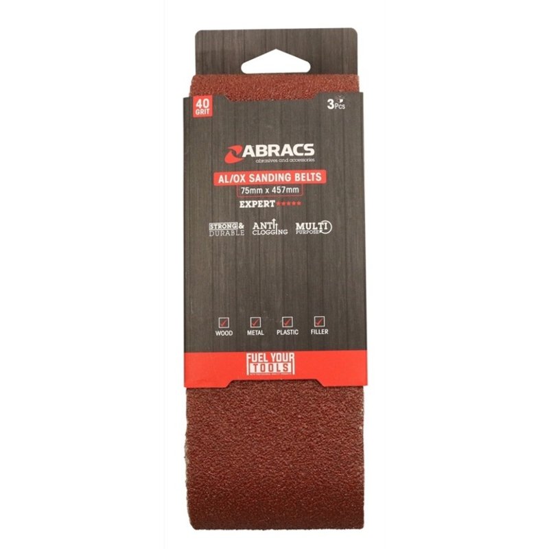 Abracs Sanding Belt 75mmx457mm SB7545704003
