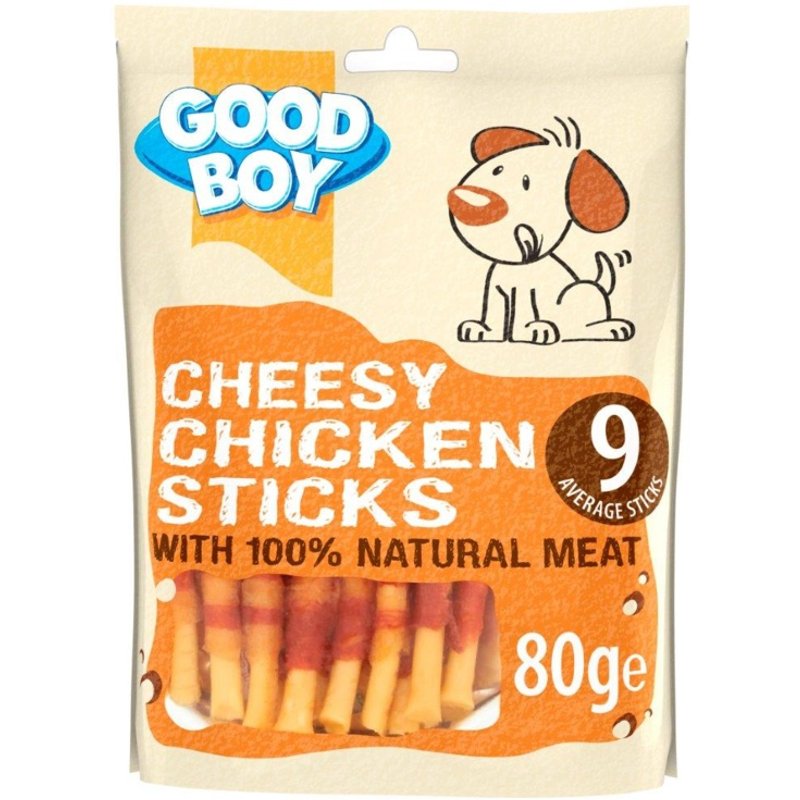 Good Boy Cheesy Chicken Sticks 5000239057795
