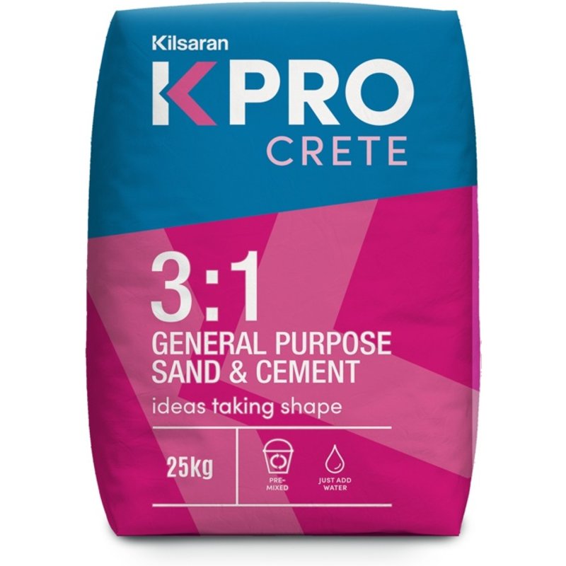 Kilsaran Kpro Crete 3:1 Sand & Cement Mix 52246