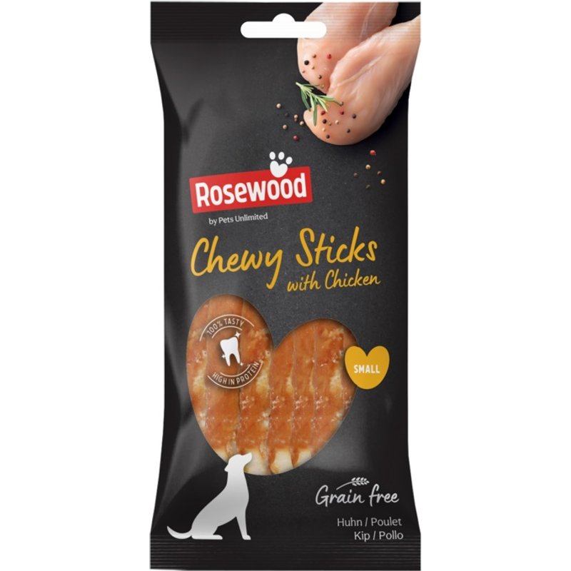 ROSEWOOD Chewy Sticks With Chicken Dog Treats 10P00506