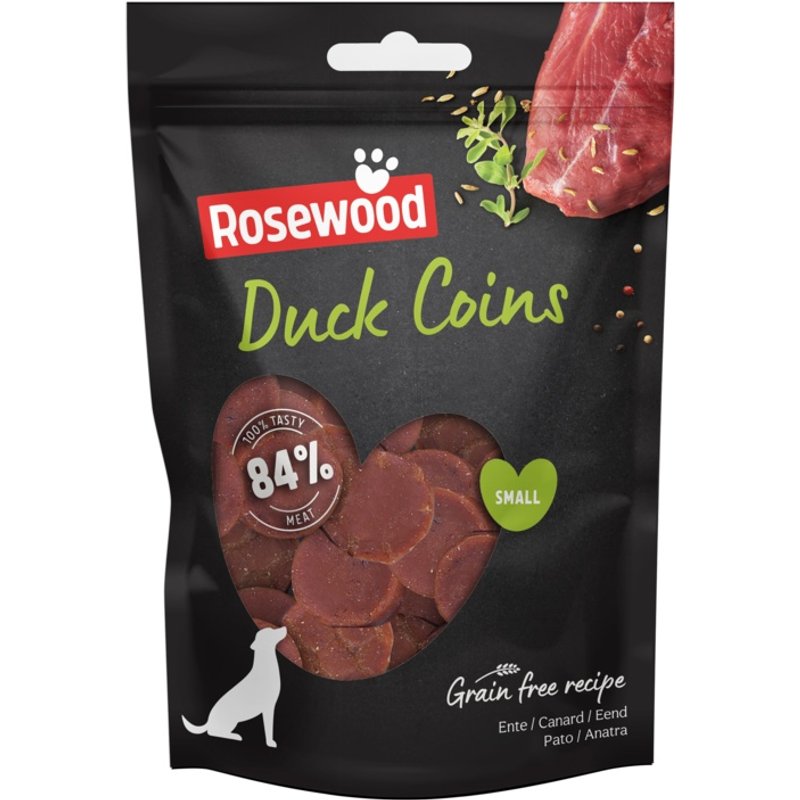 ROSEWOOD Duck Coins Dog Treats 92018