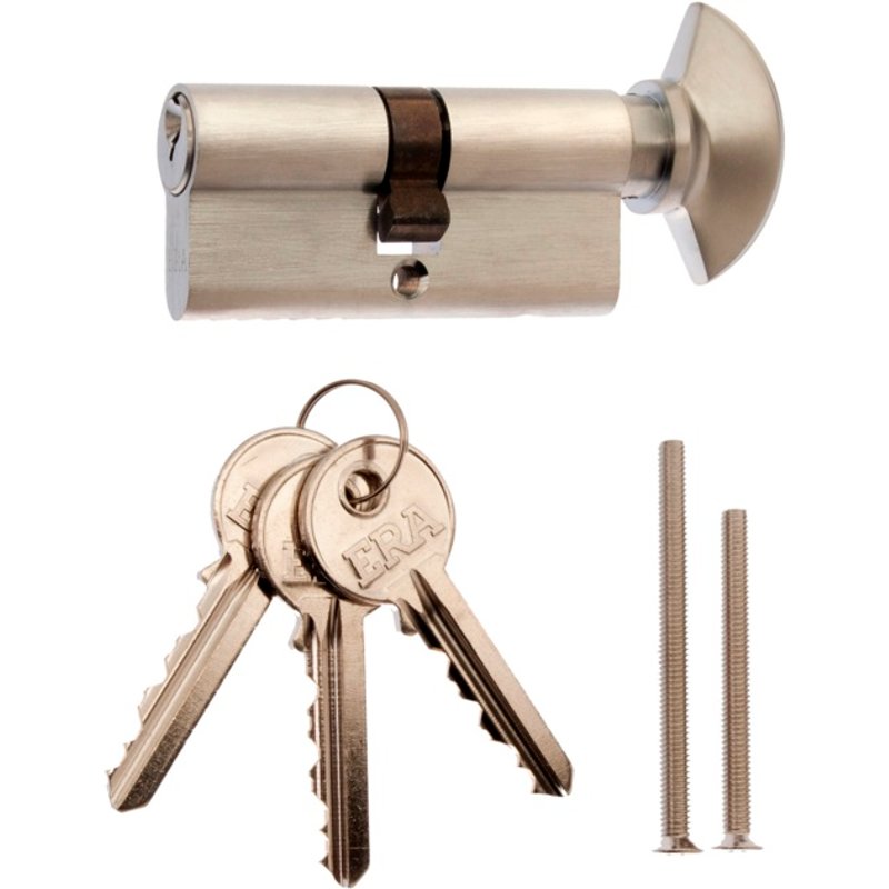 Era Thumbturn Euro Cylinder Satin 4100-52