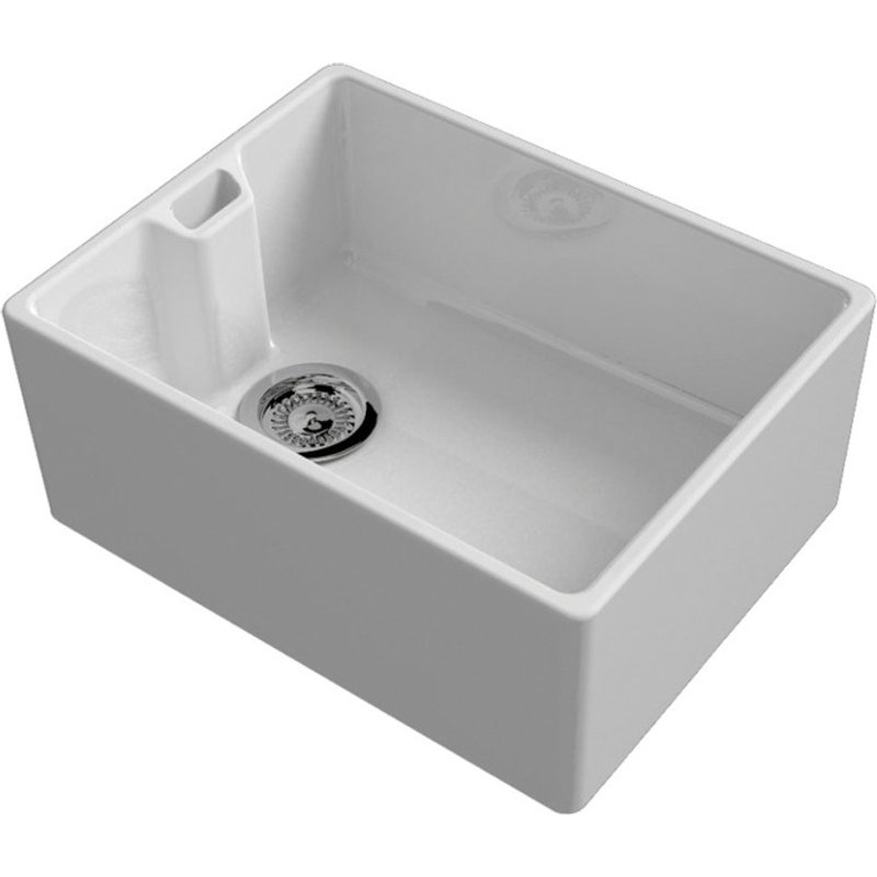 Reginox Belfast White Ceramic Sink Inc Waste BELFAST190MM
