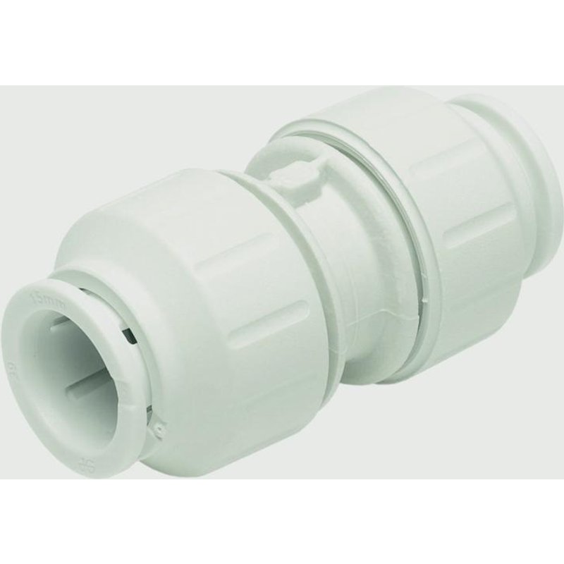 JG Speedfit Equal Straight Connector - White PEM0410W