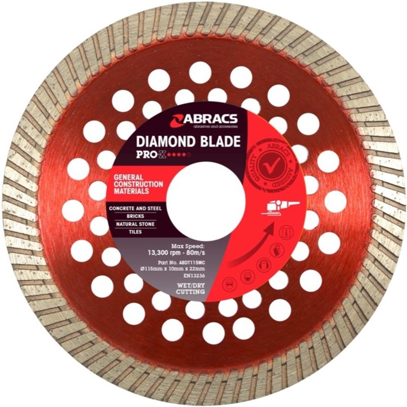 Abracs Gcm-Pro-X Diamond Blade ABDT115MC