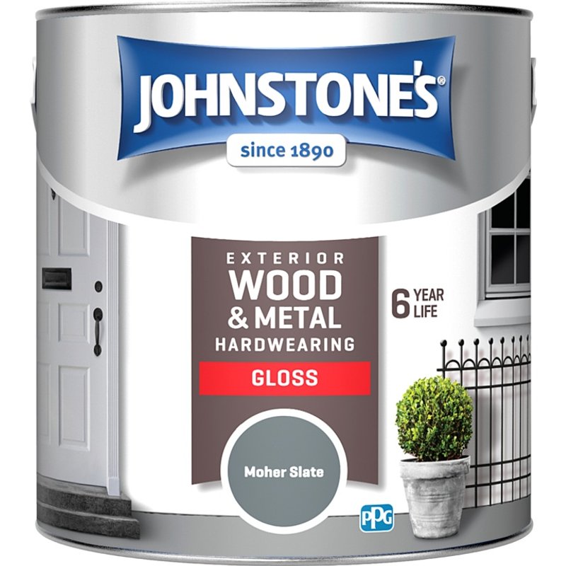 Johnstone's Exterior Hardwearing Gloss 2.5L 423327