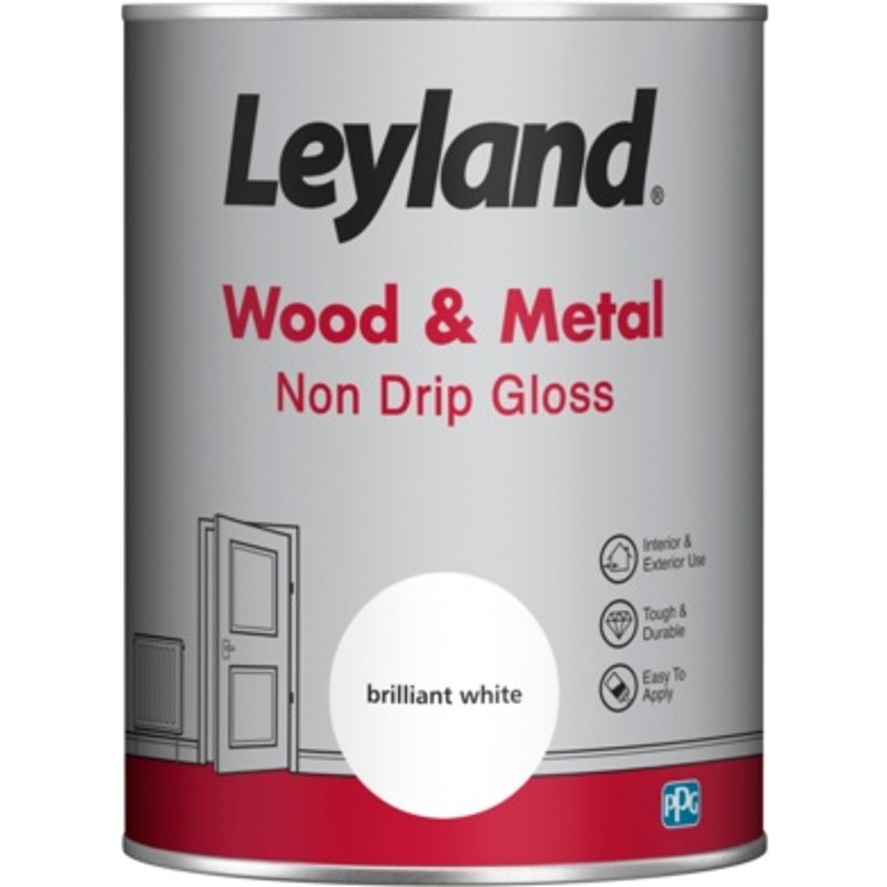 Leyland Wood & Metal Non Drip Gloss 1.25L 423454