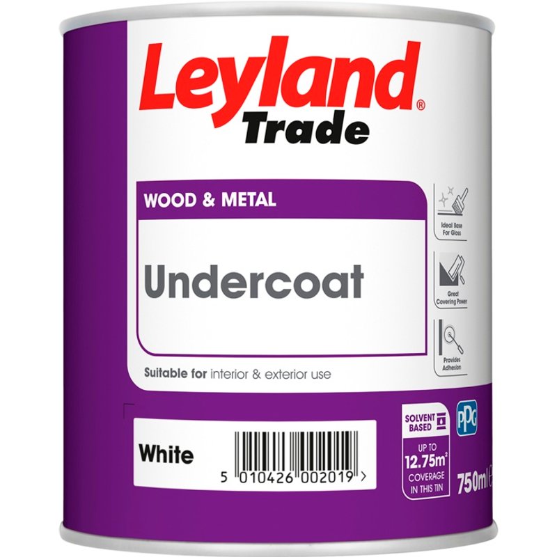 Leyland Trade Undercoat 750ml 264784