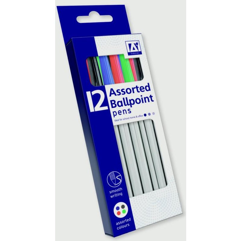 A Star Assorted Ballpoint Pens PEMP/1