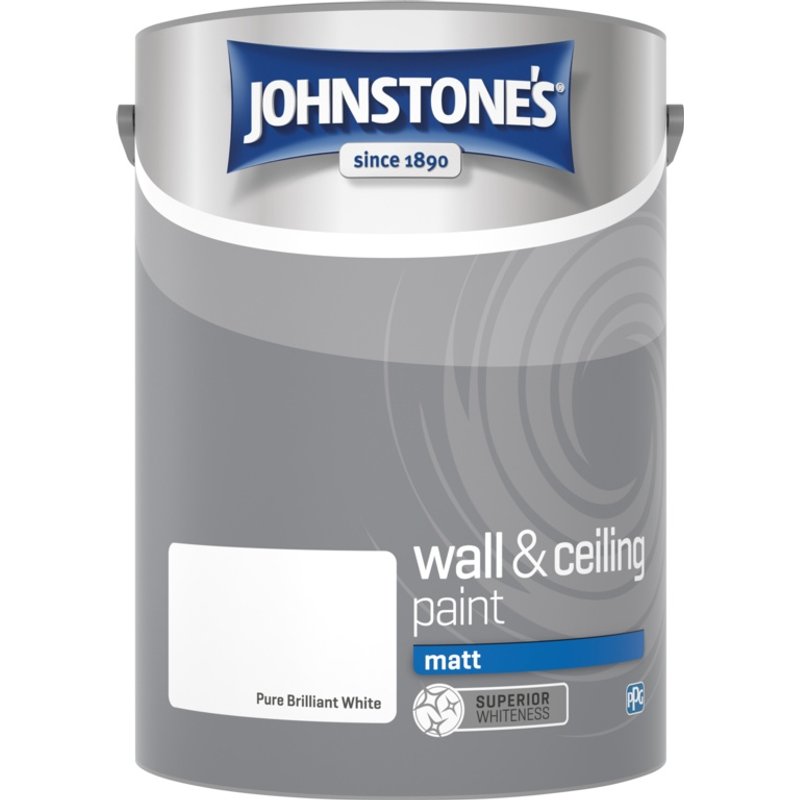 Johnstone's Wall & Ceiling Matt - Brilliant White 303968