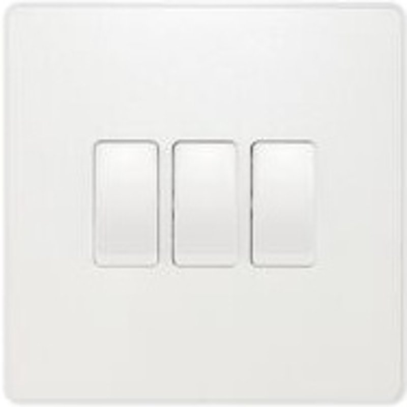 BG 20a 16ax 3g 2 Way Plastic Switch PCDCL43W-01